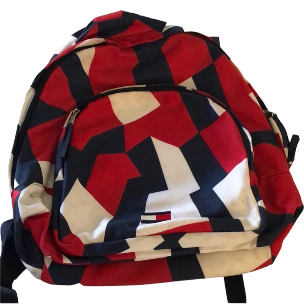 Men’s Y2k Tommy abstract canvas backpack